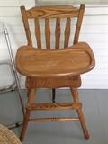 Vintage highchair