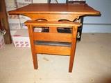 OAK GAMING TABLE / CHAIR