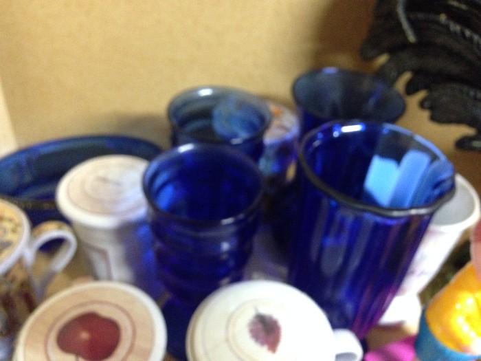 various glassware