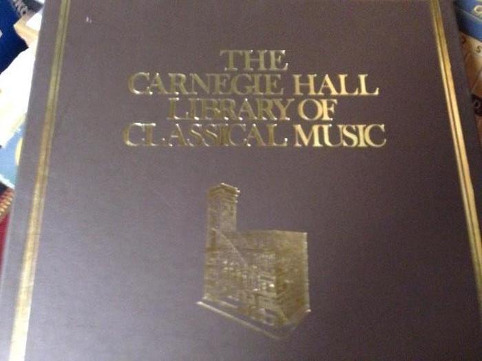 Complete set (20) of "The Carnegie Hall Library of Classical Music"