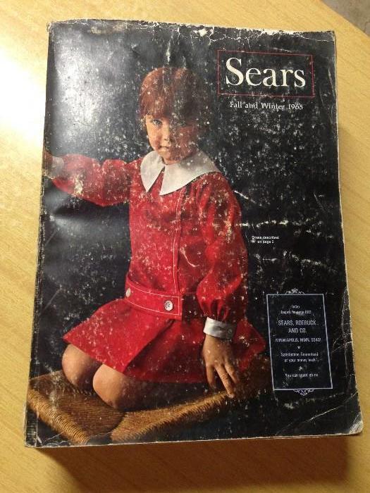 Vintage Sears fall/winter catalog - 1965