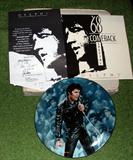 Elvis Comeback 1968 collector's plate in orginal box with pamplets.