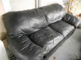 Soft leather couch. Well made and in great shape.