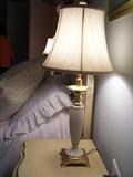 Pair of Lenox lamps with shades; fine condition.