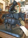 Bronze cowboy, limited edition 11/24 by Keith Christie