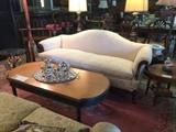 Beautiful antique Camelback sofa