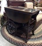 Adorable vintage tea cart