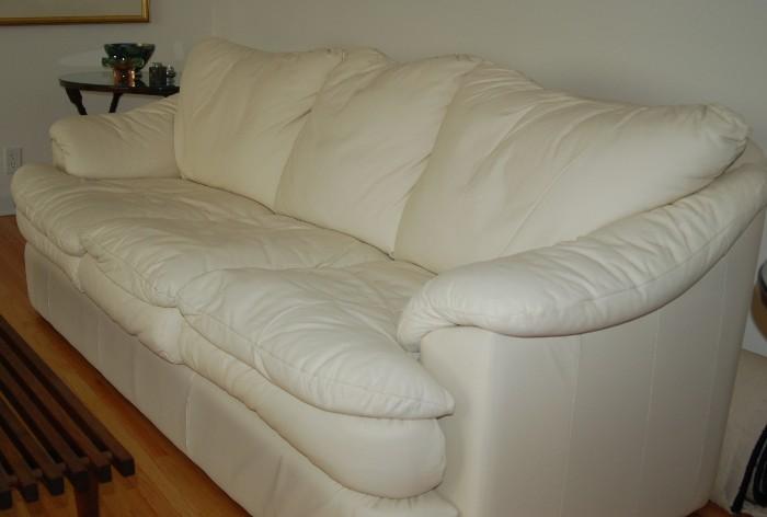 Leather Sofa, Spotless