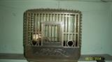 Vintage square plastic birdcage