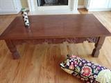 Carved Coffee Table