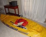 Intex Challenger Inflatable Kayak Canoe with paddles, life jacket, etc.