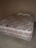 Queen Size Mattress/Boxsprings and frame