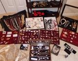 Jewelry - Weiss, Glass Bead, Asian, American Vintage, Sterling Silver, etc.