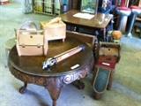 Vintage shoe shine kits