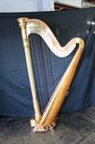 Lyon Healy Style 17 Semi Grand Harp Serial #3448