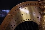 Lyon Healy Style 17 Semi Grand Harp Serial #3448