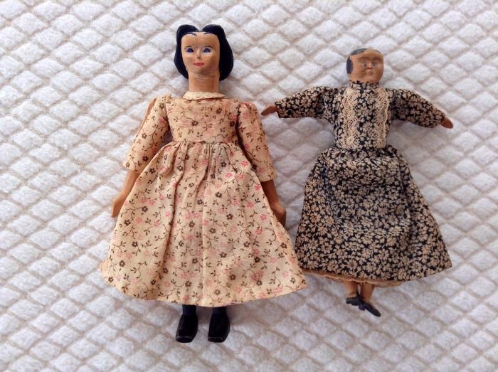 Small antique dolls