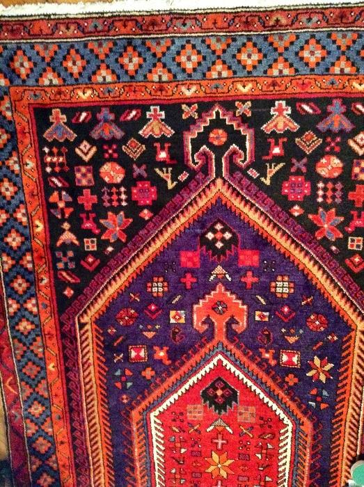 Zanjan Persian (tribal northern Iran)  9' by 5' wool