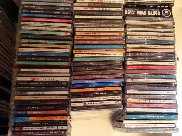 Hundreds of CD's