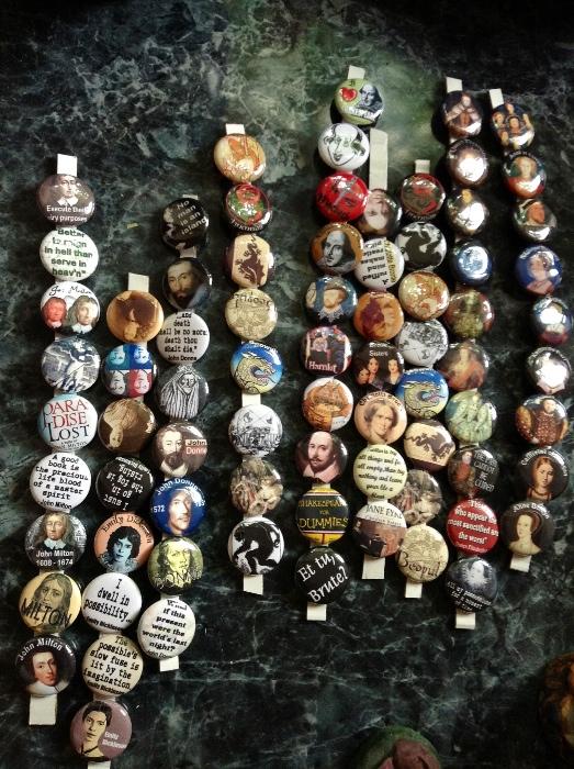Collection of badges
