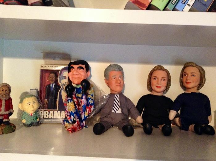Collectible political dolls 
