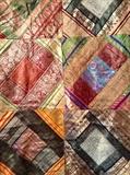 Silk quilt from India