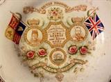 One of the old Coronation-ware plates