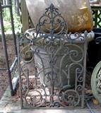 Iron garden decor