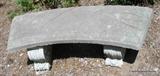 Plain Concrete Bench