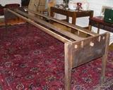 Amish Quilt stand side on magnificent pegged piece