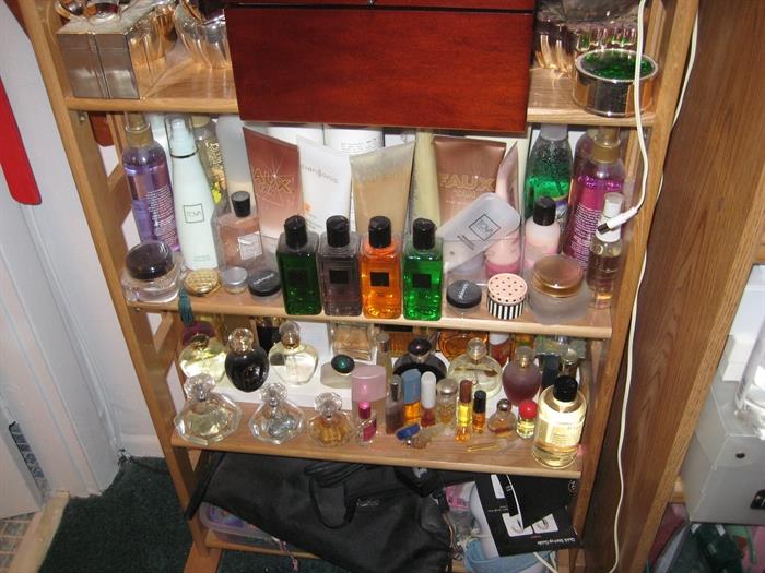 some of the perfumes for sale.