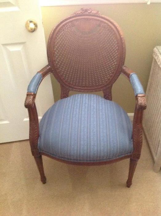 Cane Back Chair $ 100.00