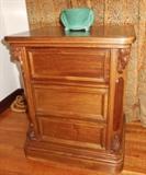 Late 19th. C. Walnut Side Table