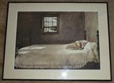 "Master Bedroom" Framed Print by Andrew Wyeth