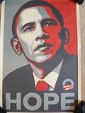 Shepard Fairey Obama HOPE Poster