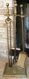 Brass Fireplace Fire Tool Set