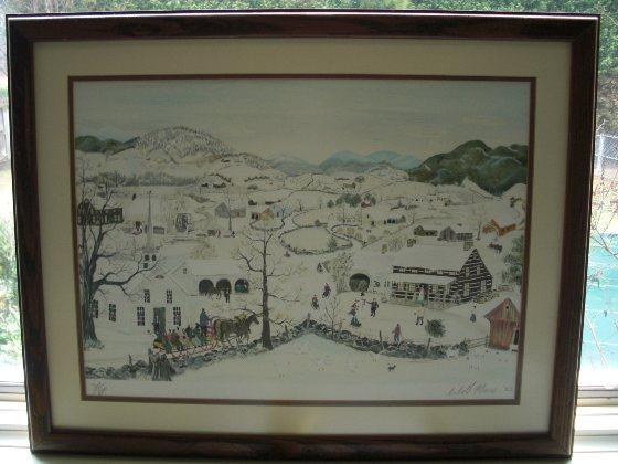 Will Moses signed and numbered 30/500