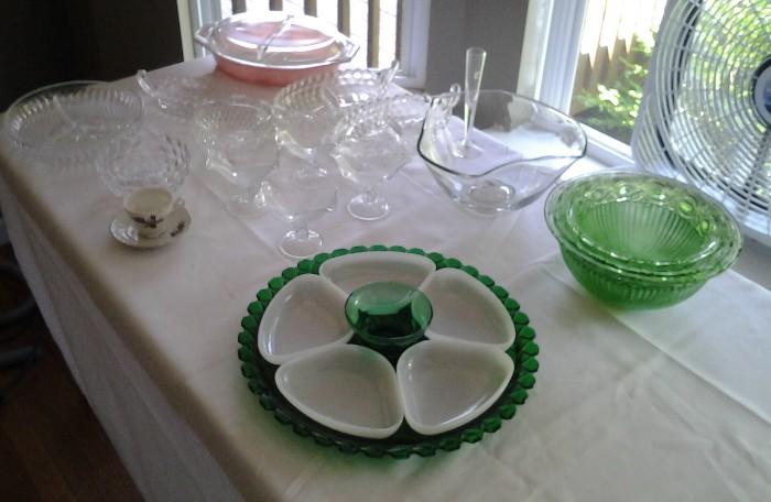 Vintage Glass and Kitchenware