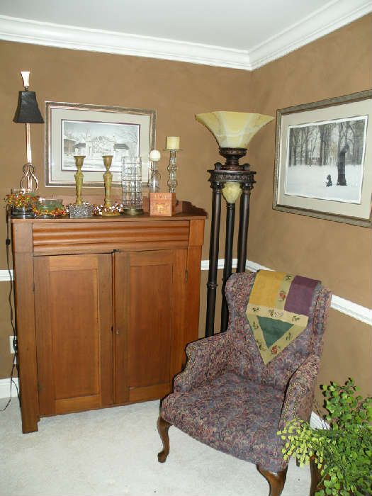 Beautiful walnut jelly cupboard
