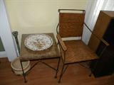 Raleigh North Carolina artisan table and chair