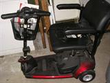 Pride Mobility - GoGo Elite Travelor - new batteries installed Aug 13th, 2011