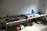 Over 800 DVDs and VHS Tapes