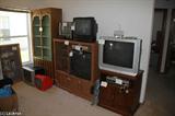 TVs, DVD/VHS Players, Entertainment Center, TV Cabinets, Bookcase