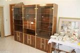 Three Piece Curio Cabinet