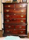Pennsylvania House Chippendale Mahogany Tall Chest