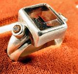 1930's Sterling Silver Art Deco Ring