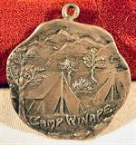 1922 Sterling Silver Camp Winape Running Broad Jump Medal