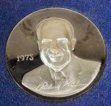 1973 Wittnauer Mint Silver Proof Nixon Commemorative