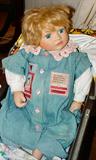 1999 Brinn's Fine Quality Porcelain Baby Doll