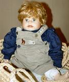 Collectible Porcelain Boy Baby Doll